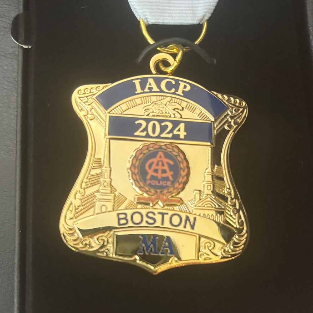 IACP 2024 Boston Medal with White Ribbon